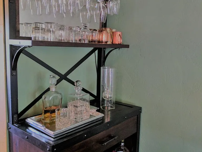 Dining space: Bar Hutch (comes with rental)