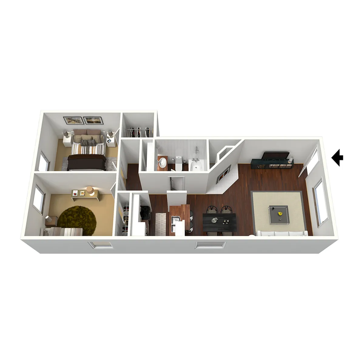 Floor plan B2