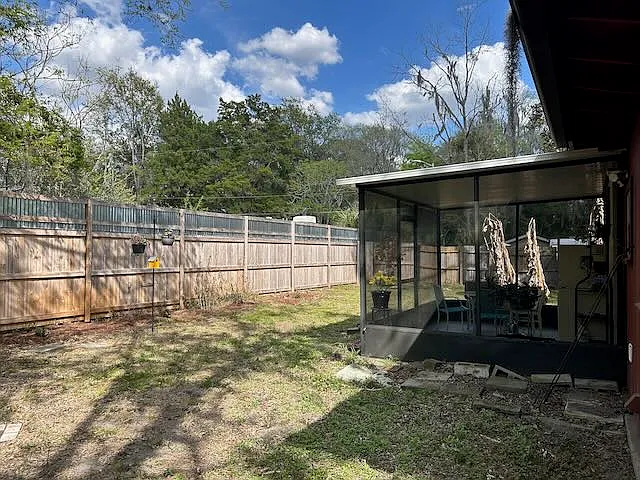 back yard
