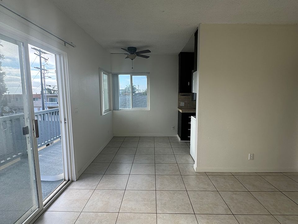 View from living room into dining room