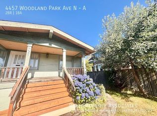 4457 Woodland Park Ave N #A, Seattle, WA 98103