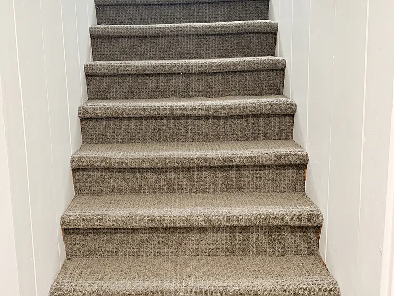 Stairs to enter the unit.