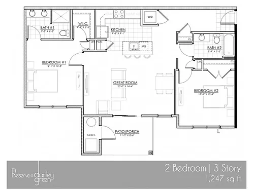 Floor plan 2J