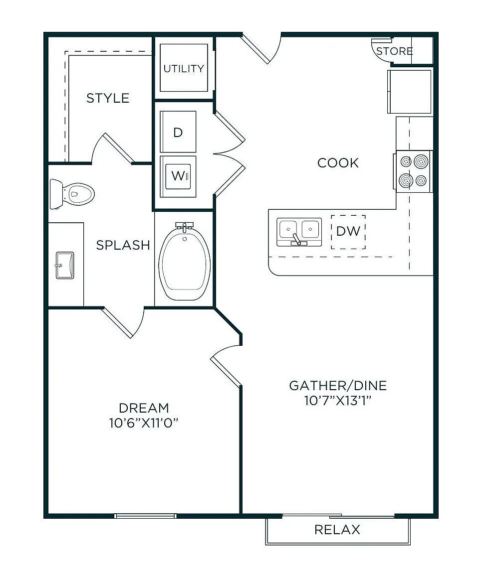Floor plan A1