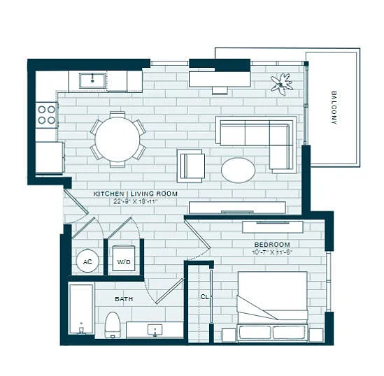 Floor plan A14