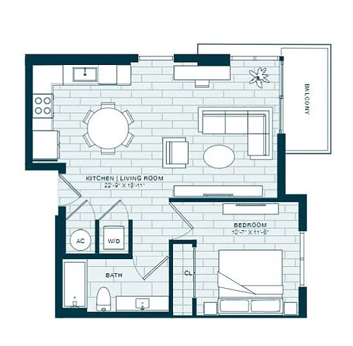 Floor plan A14