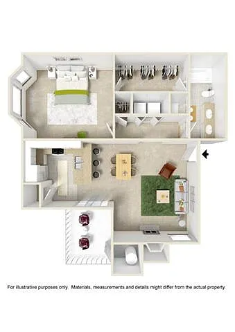 Floor plan Santa Fe