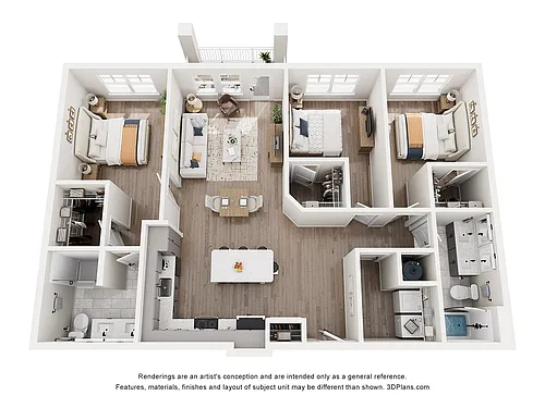 Floor plan C1