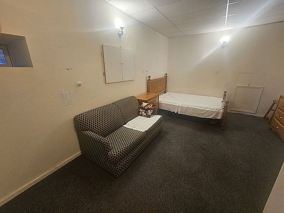 Lower level. Bedroom