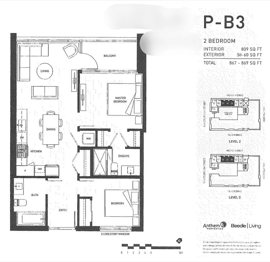 2 bed, 806 sqft, $3,000 — Photo 2