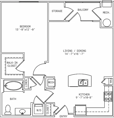 Floor plan 1-A8