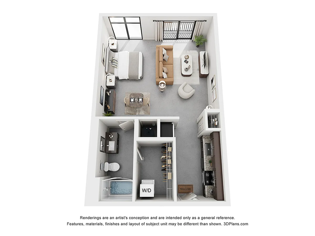 Floor plan The Tesla