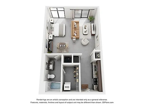 Floor plan The Tesla