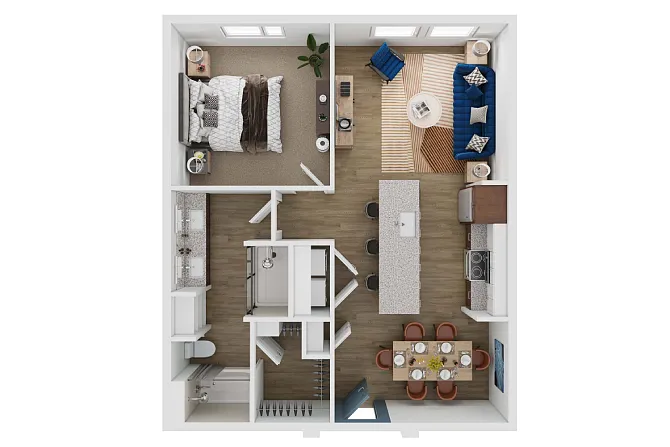 Floor plan A1D