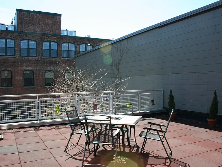 Private Balcony for Unit 211