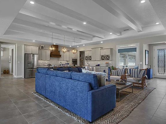 Northampton Living room at On Top of the World Communities