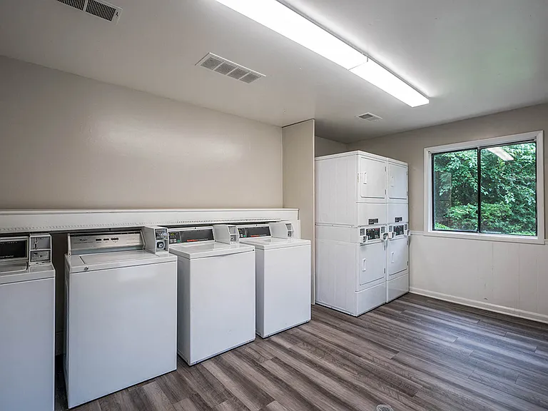 On-Site Laundry Center PLUS W/D Connections in Units