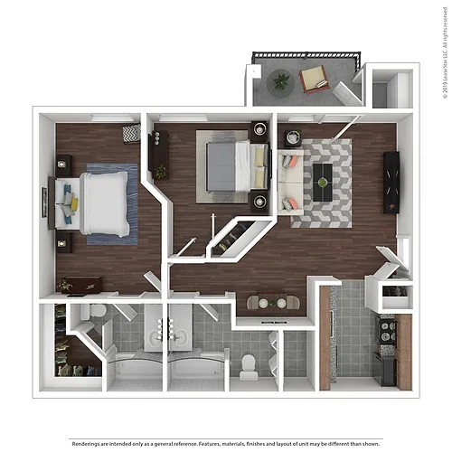 Floor plan B1
