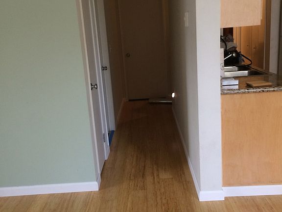 Hallways and bedrooms have bamboo flooring