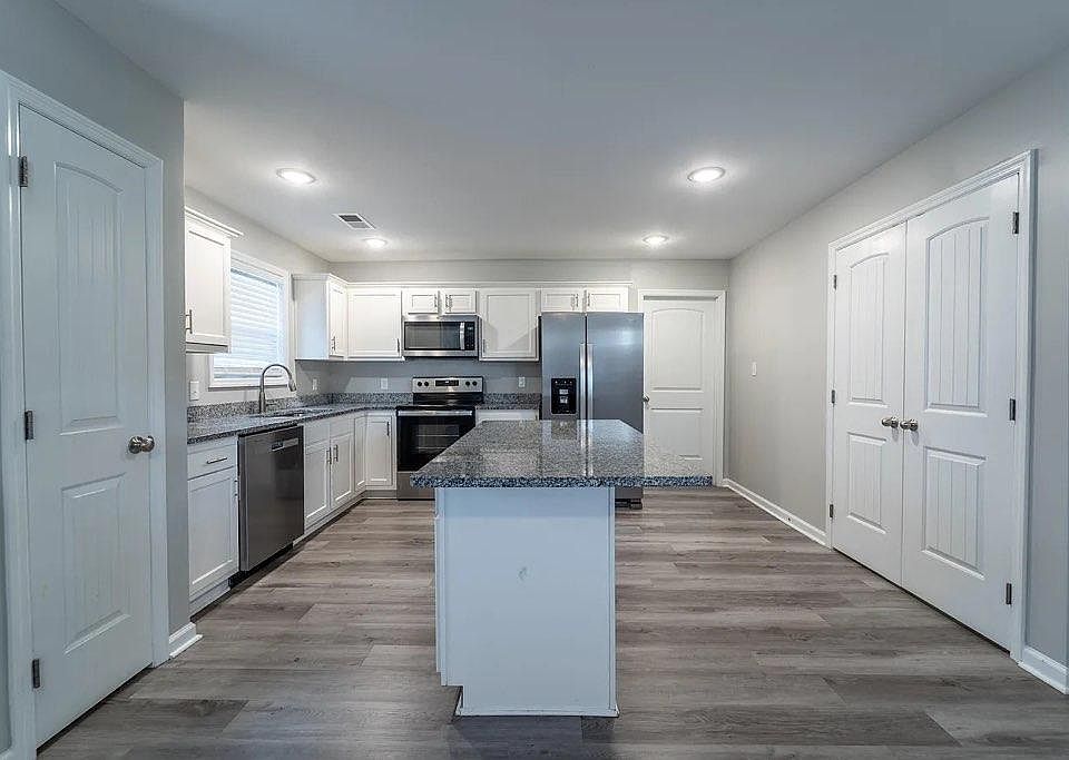 Open plan kitchen