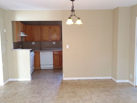 Dining area open to kitchen