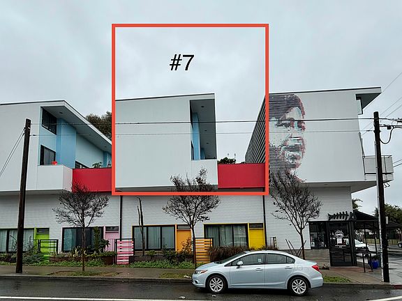 Unit #7 in second floor