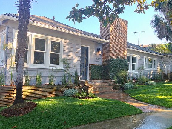 Front with updated landscaping