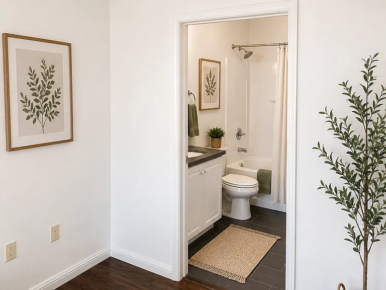 master bathroom