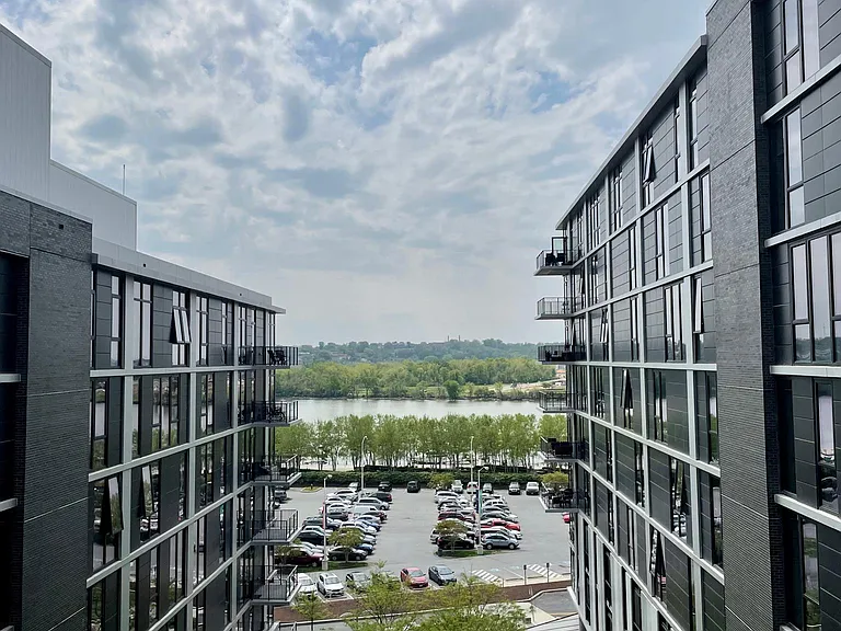 Water view from balcony