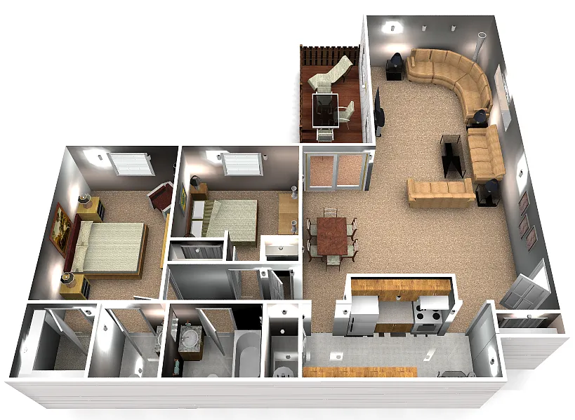 Floor plan Magnolia II