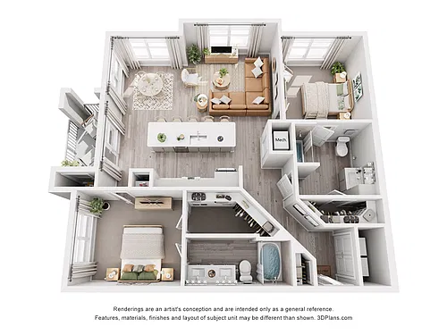 Floor plan C3-H