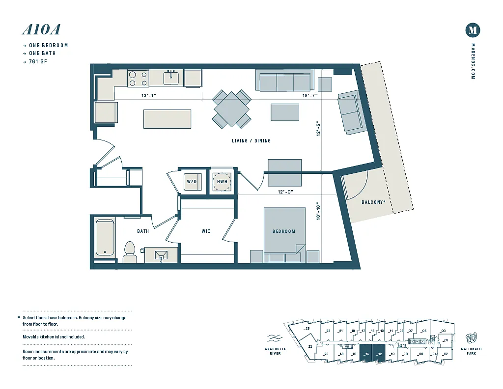 Floor plan A10A