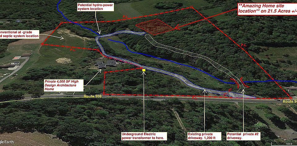 Ariel view looking South