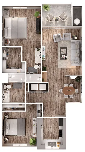 Floor plan McKinley