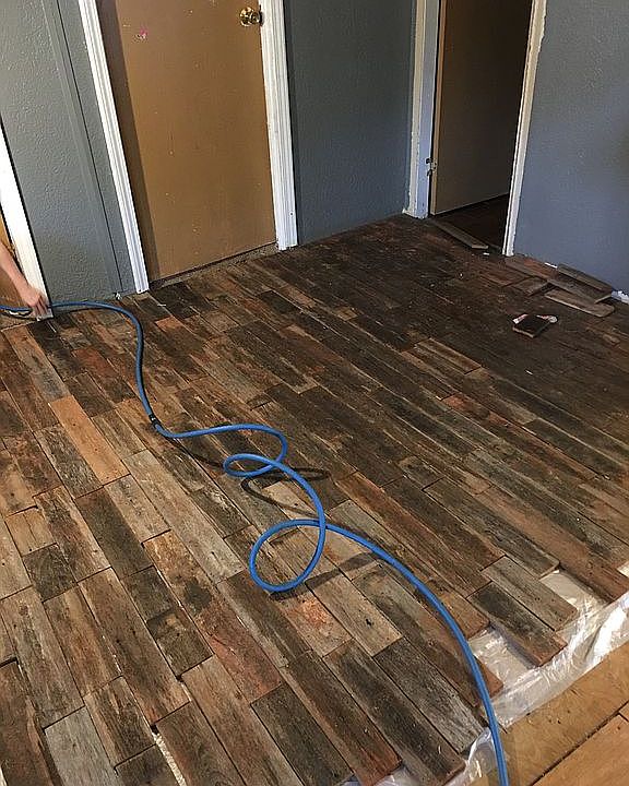 Hard wood floor through out 