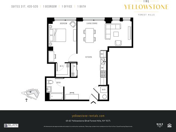 2nd image of 69-65 Yellowstone Blvd #317