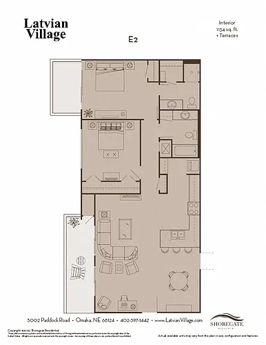 Floor plan E2