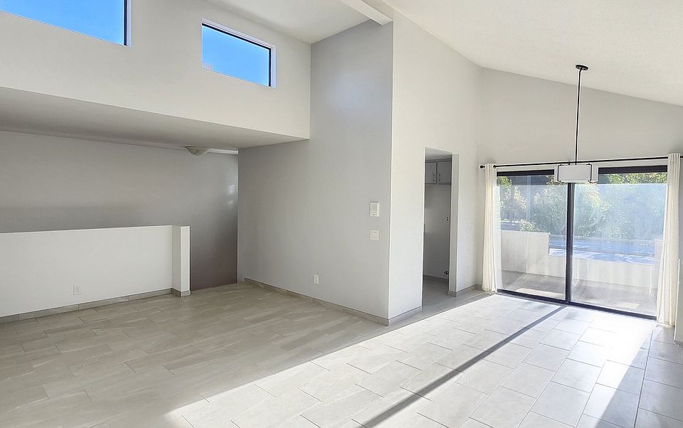 Open floor plan living room and dining area