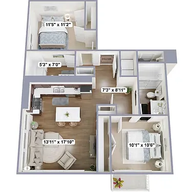 Floor plan Oquirrh