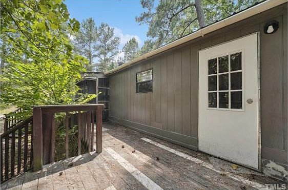 Back deck