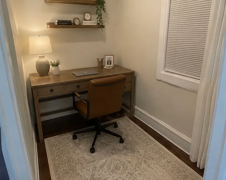 Den - virtually staged