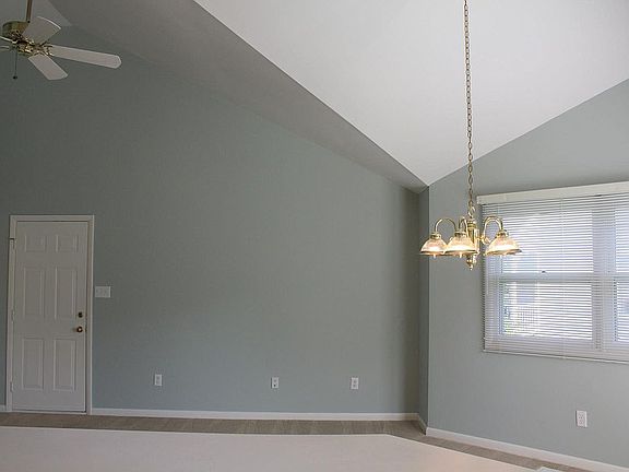 Family Room with Vaulted Ceiling
