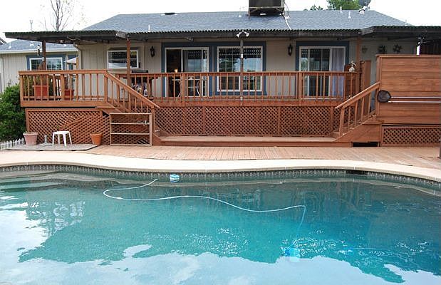 This is from the backyard