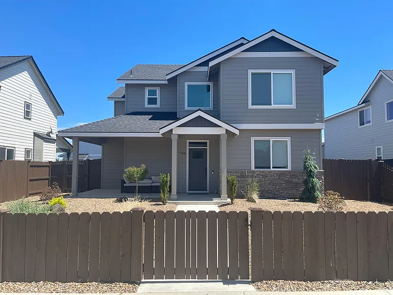 Front of House - Sidewalk View