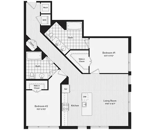 Floor plan B10