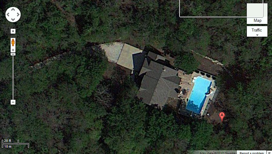 Overhead view