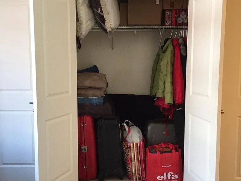 Guest bedroom closet