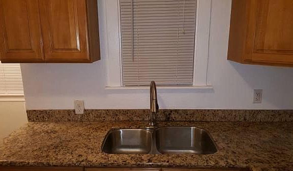 Granite countertops double sink