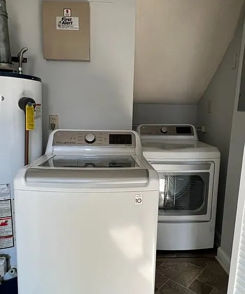 Washer and Dryer area