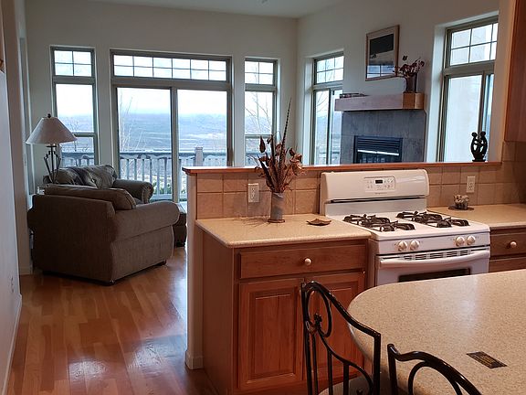 Kitchen and sun room